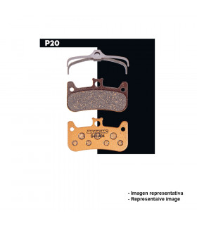 PASTILLAS FRENO SINTERIZADAS BRAKING (SHIMANO DEORE)