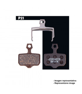 PASTILLAS FRENO ORGÁNICAS BRAKING (SHIMANO XTR)