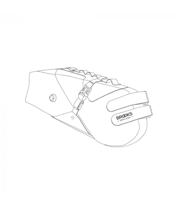 BROOKS SCAPE SADDLE BAG (BLACK)