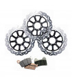 KIT DISCOS BRAKING + PASTILLAS DUCATI 749, 999