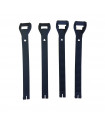 CORREAS EXTRA LARGAS BOTAS GAERNE (NEGRO)