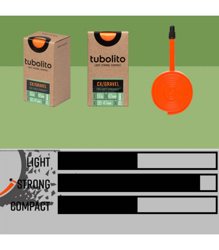 TUBOLITO TUBO CX/GRAVEL-ALL SV 60 TUBE (700C X 32-50 MM)