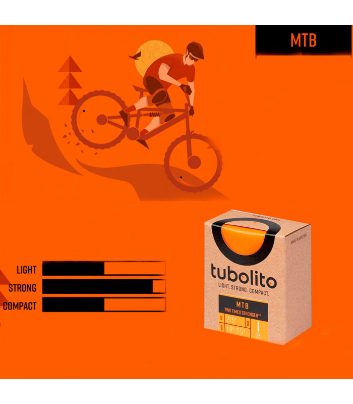 CÁMARA TUBOLITO TUBO-MTB PSENS SV 42 (27.5"/29" X 1.8"-2.5")