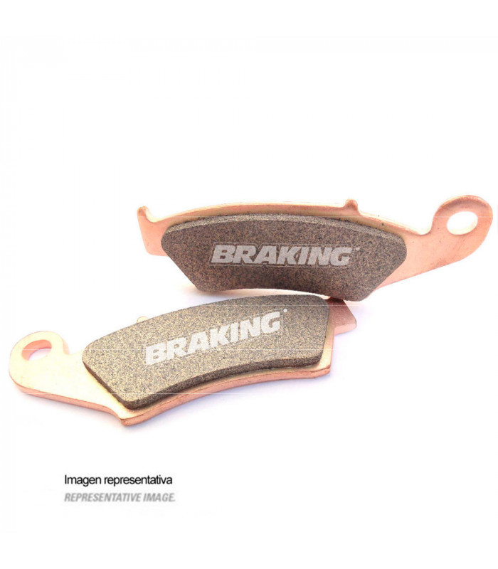PASTILLAS FRENO OFF ROAD SINTERIZADAS BRAKING 860CM44