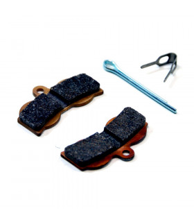 BRAKE AUTHORITY BRAKE PADS HOPE XC4 4 PISTONS (2003)