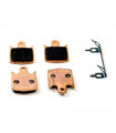 PASTILLAS FRENO BRAKE AUTHORITY HOPE M4 4 PISTONES (2 PARES)