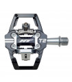 PEDALES ENDURO HT T2 (NEGRO)