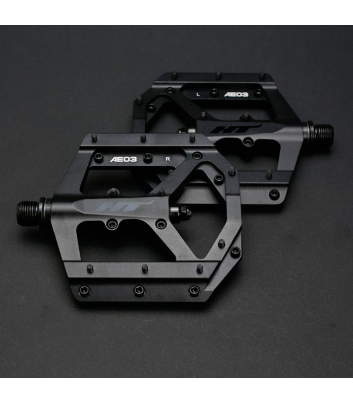 PEDALES PLATAFORMA HT AE03 (STEALTH BLACK)