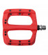 PEDALES PLATAFORMA HT PA03A (ROJO)