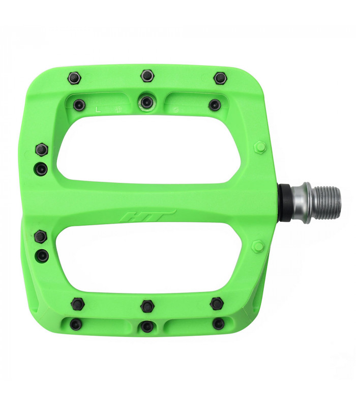PEDALES PLATAFORMA HT PA03A (VERDE) | TopFun.com