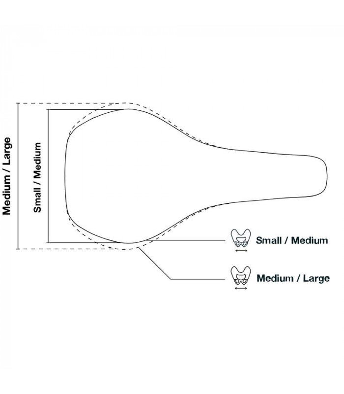 SILLÍN ERGON SF WOMEN (NEGRO)