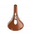 BROOKS FLYER CARVED SADDLE (HONEY)