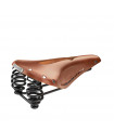BROOKS FLYER CARVED SADDLE (HONEY)