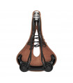 BROOKS FLYER CARVED SADDLE (BROWN)