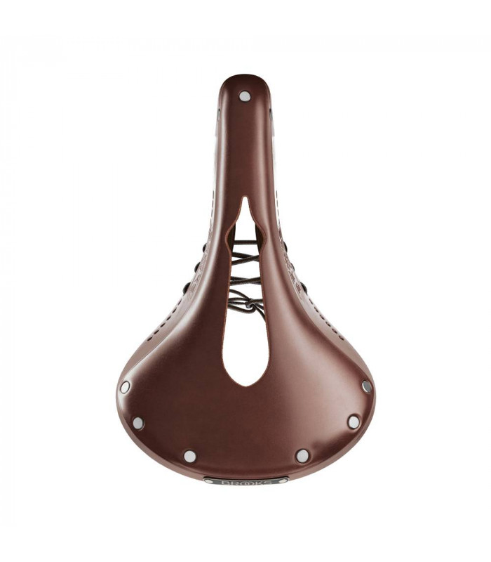 BROOKS FLYER CARVED SADDLE (BROWN)