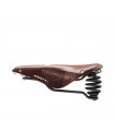 BROOKS FLYER CARVED SADDLE (BROWN)