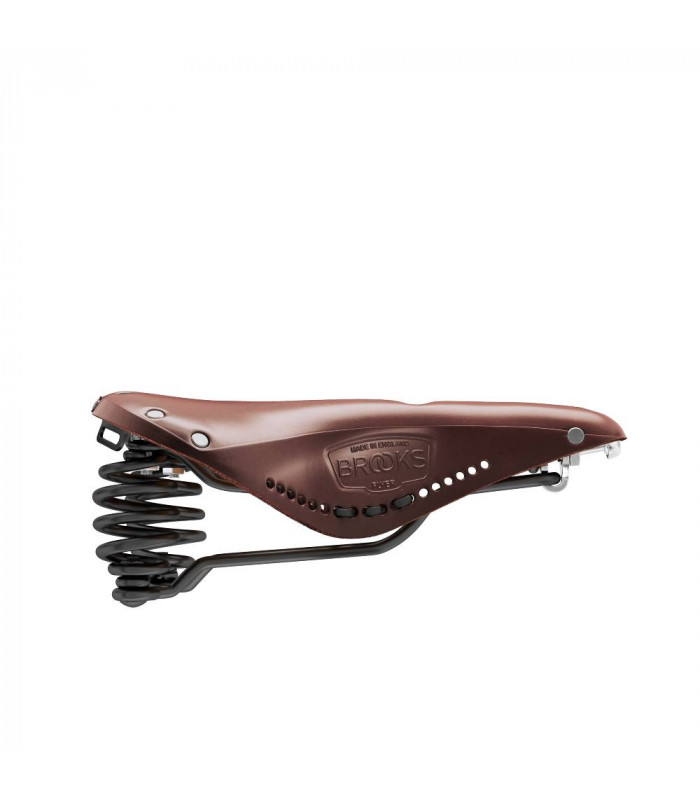 BROOKS FLYER CARVED SADDLE (BROWN)