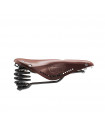 BROOKS FLYER CARVED SADDLE (BROWN)