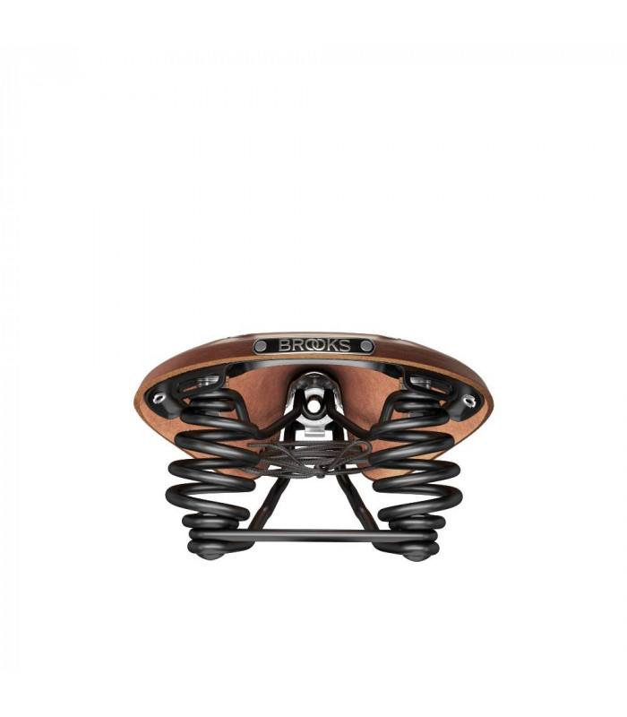 BROOKS FLYER CARVED SADDLE (BROWN)