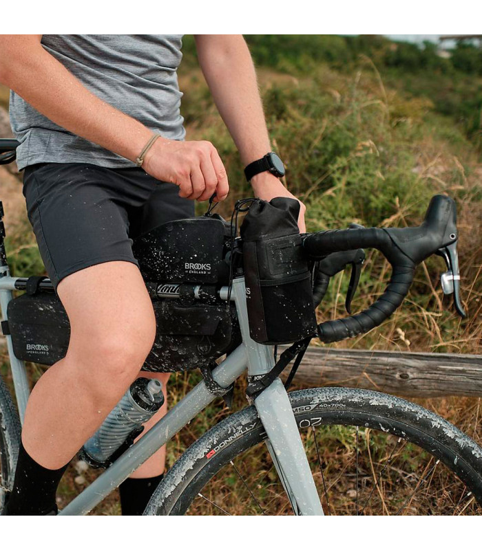 BROOKS SCAPE TOP TUBE BAG WITH BOLTS (MUD GREEN)