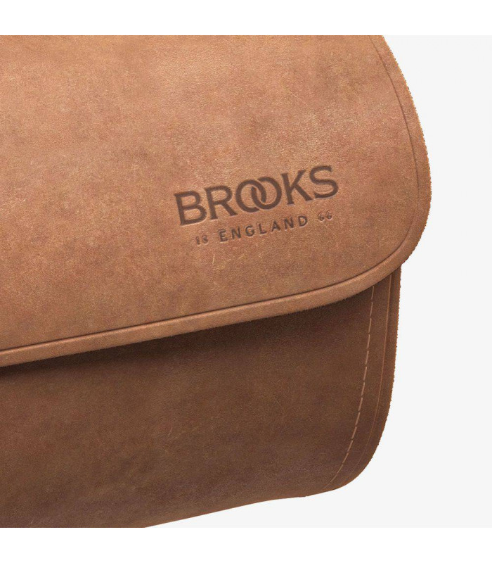 BOLSA SILLÍN BROOKS CHALLENGE GRANDE (DARK TAN)