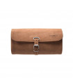 BROOKS CHALLENGE LARGE SADDLE BAG (DARK TAN)