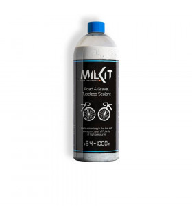 LÍQUIDO SELLADOR TUBELESS MILKIT ROAD & GRAVEL (1000 ML)