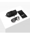 SCICON AEROSCOPE WHITE SUNGLASSES (PHOTOCHROMIC SILVER LENS)