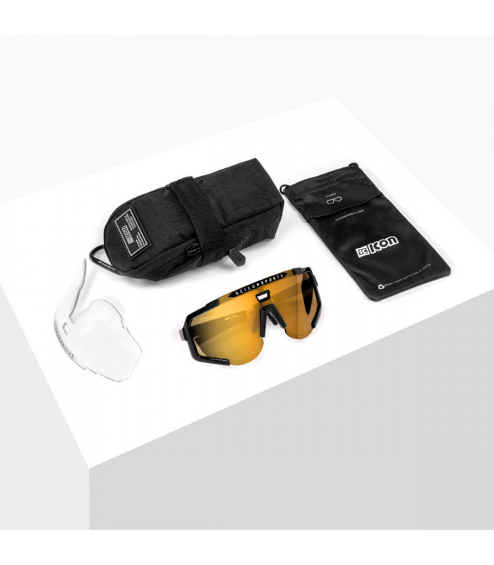 GAFAS SCICON AEROSCOPE ANTRACITA GRIS (LENTE MULTIESPEJO BRONCE)