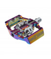 HT X2-SX BMX PEDALS (OIL SLICK)