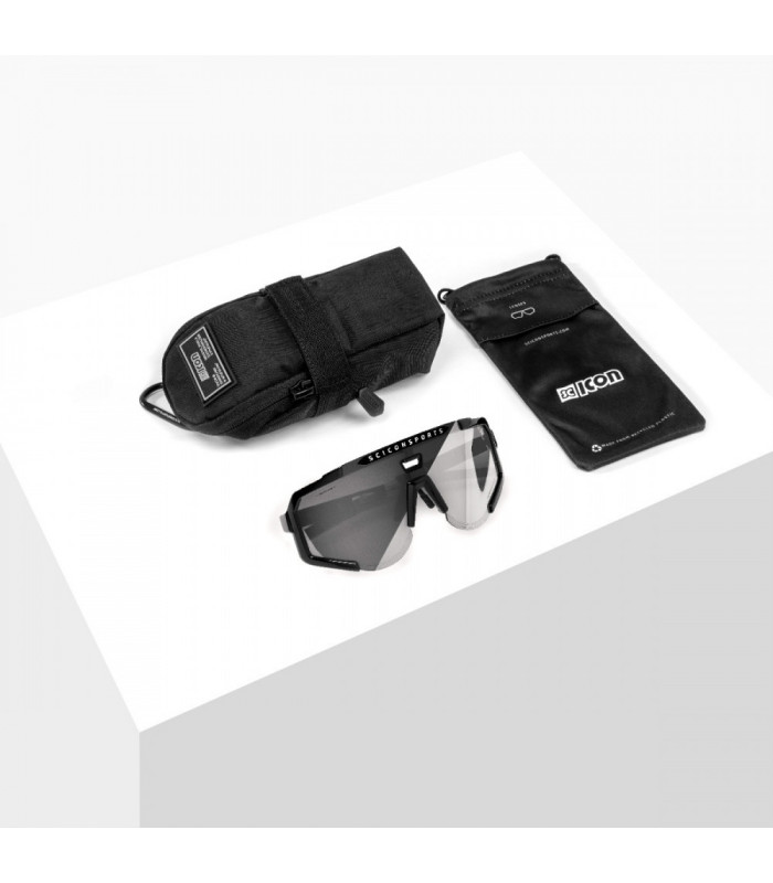 SCICON AEROSCOPE CRYSTAL SUNGLASSES (PHOTOCHROMIC SILVER LENS)