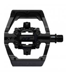 PEDALES BMX HT X2-SX (STEALTH BLACK)