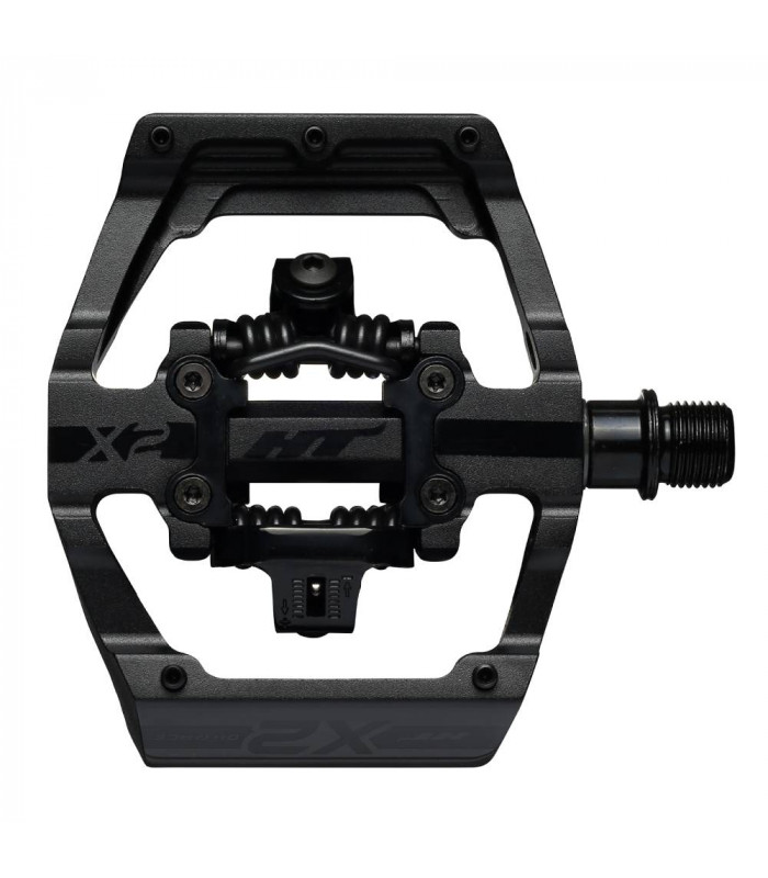 PEDALES BMX HT X2-SX (STEALTH BLACK)