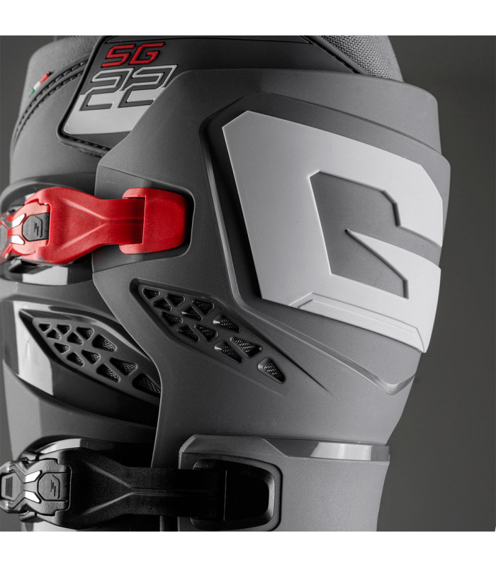 GAERNE SG-22 BOOTS (ANTHRACITE/BLACK/RED)