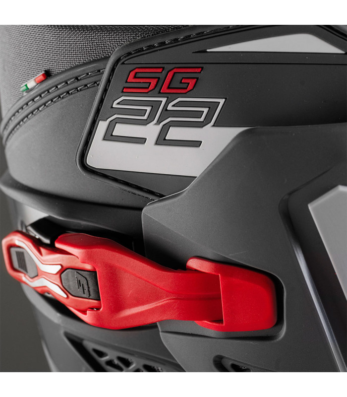 GAERNE SG-22 BOOTS (ANTHRACITE/BLACK/RED)