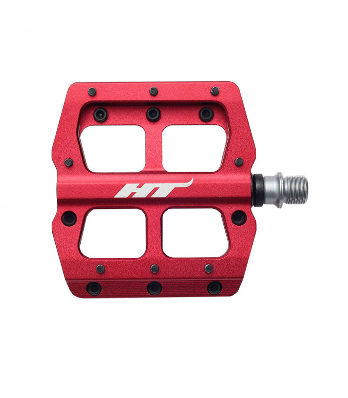 PEDALES PLATAFORMA HT AN03A (ROJO)