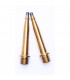 HT M2 TITANIUM PEDAL SPINDLES (GOLD)