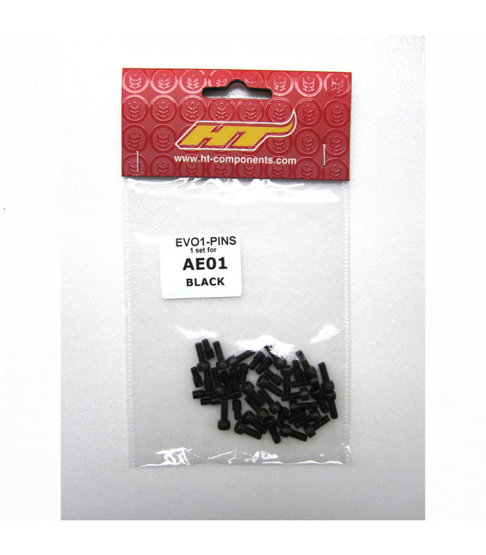 HT AE01, ME01 STEEL PINS (BLACK/2014 VERSION)