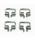 HT T1 PEDAL SPRINGS (SILVER)