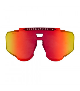 LENTE GAFAS SCICON AEROSCOPE (MULTIESPEJO ROJO)