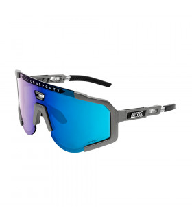 SCICON AEROSCOPE ANTRACITA GRIS SUNGLASSES (MULTIMIRROR BLUE LENS)