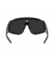 SCICON AEROSCOPE BLACK SUNGLASSES (MULTIMIRROR RED LENS)
