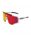 SCICON AEROSCOPE WHITE SUNGLASSES (MULTIMIRROR RED LENS)