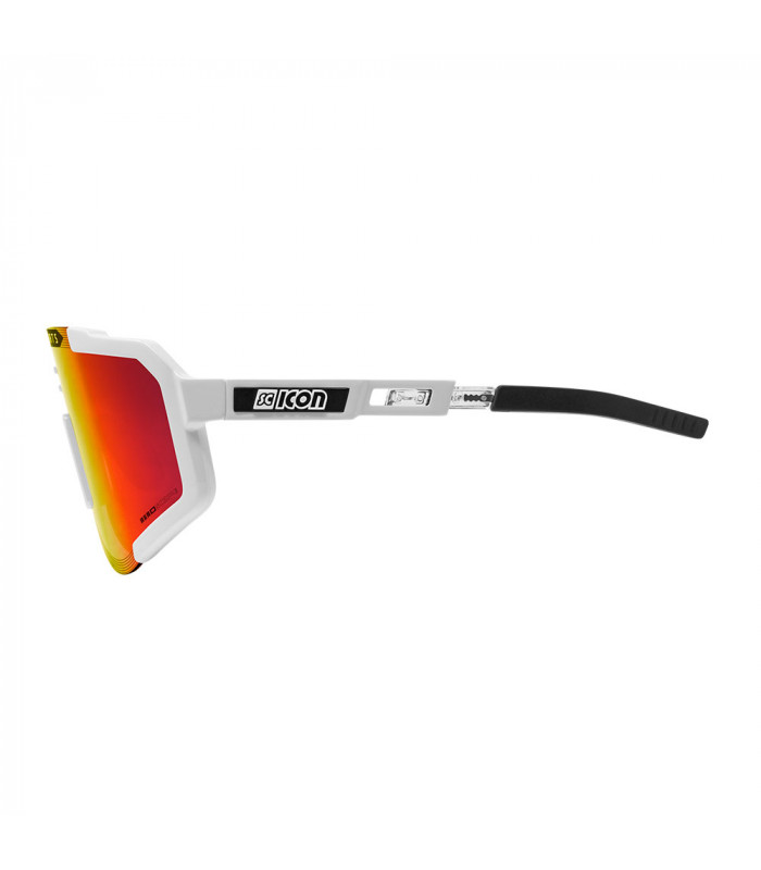 GAFAS SCICON AEROSCOPE BLANCAS (LENTE MULTIESPEJO ROJO)