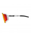 SCICON AEROSCOPE WHITE SUNGLASSES (MULTIMIRROR RED LENS)