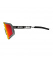SCICON AEROSCOPE GREY ANTHRACITE SUNGLASSES (MULTIMIRROR RED LENS)