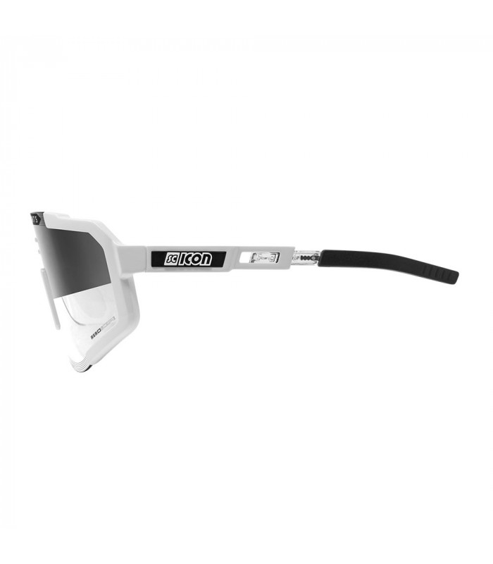 GAFAS SCICON AEROSCOPE BLANCAS (LENTE FOTOCROMÁTICA PLATA)