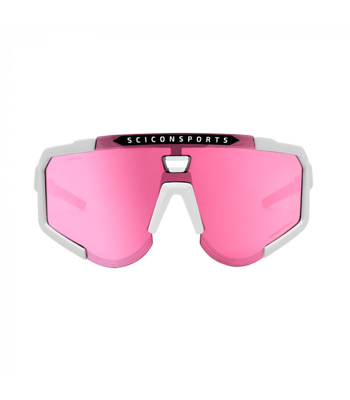 GAFAS SCICON AEROSCOPE BLANCAS (LENTE ROSA)