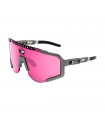 SCICON AEROSCOPE ANTHRACITE GREY SUNGLASSES (PINK LENS)