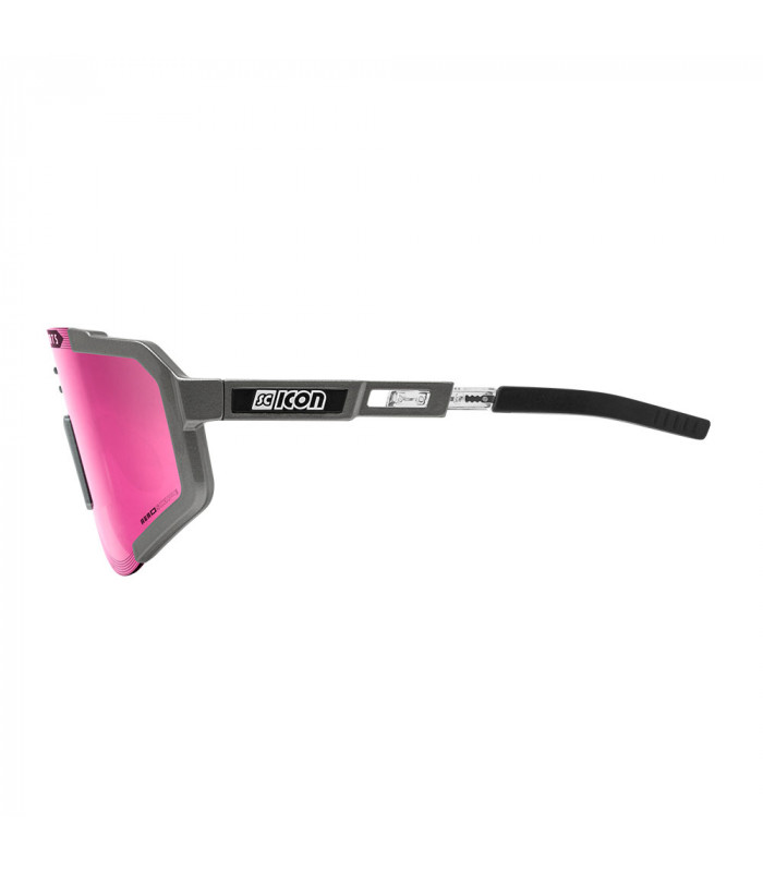 SCICON AEROSCOPE ANTHRACITE GREY SUNGLASSES (PINK LENS)